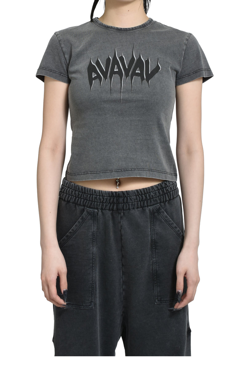 PRINTED T-SHIRT / BLK